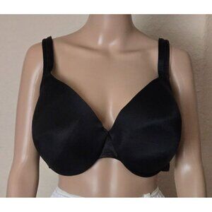 Cacique Lightly Lined Full Coverage underwire black size 44D